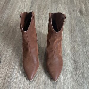 Altar'd State Brown Heeled Boots